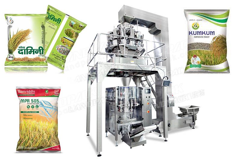 Rice Seeds Automatic Pouch Granule Packing Machine