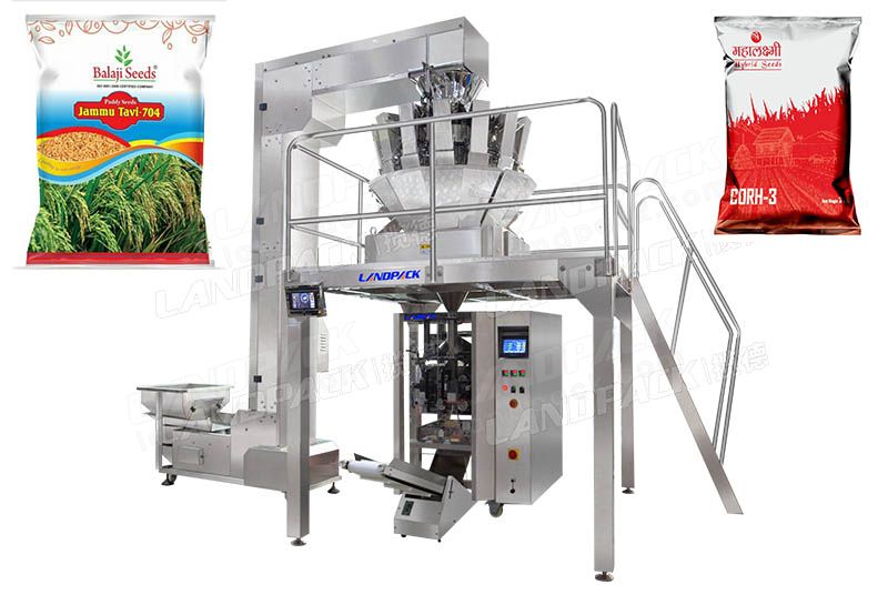Fully Automatic Bag Rice Seeds Vertical Packing Machine