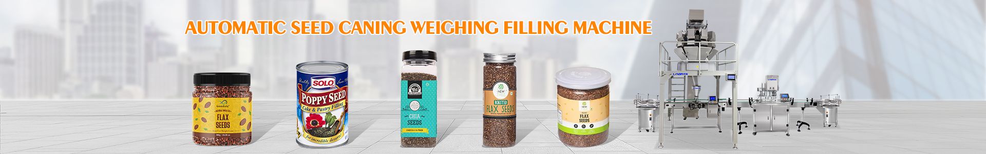 flax seed packing machine