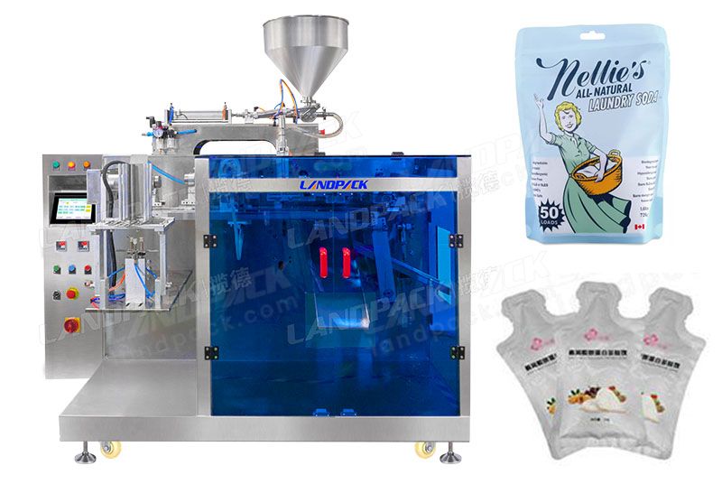 Liquid Doypack Filling Packing Machine For Premade Bag
