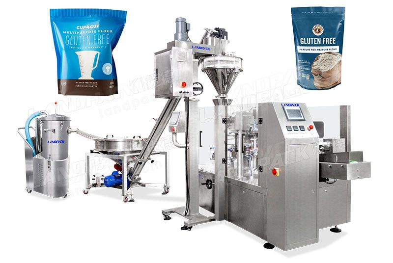 Automatic Flour Powder Doypack Pouch Packing Machine