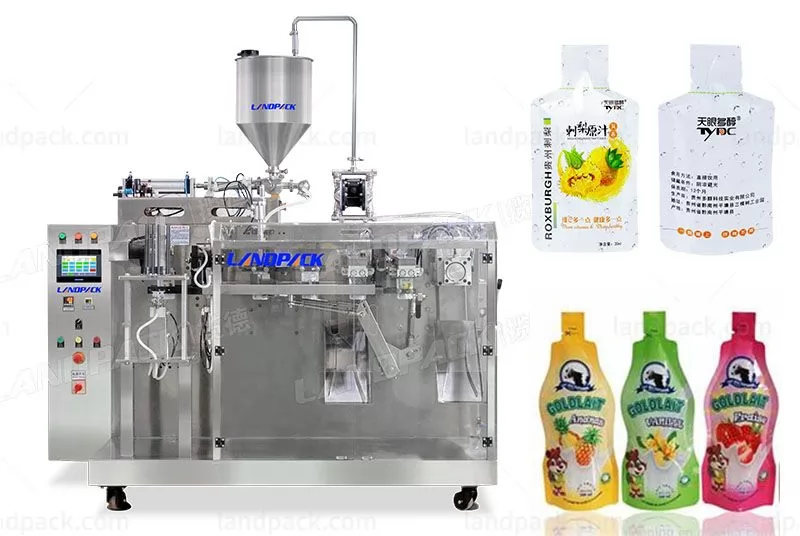 Liquid Popsicle Horizontal Doypack Packaging Machine