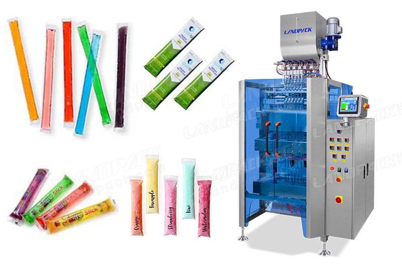 Automatic Multi Lane Ice Lolly Sachet Packaging Machine