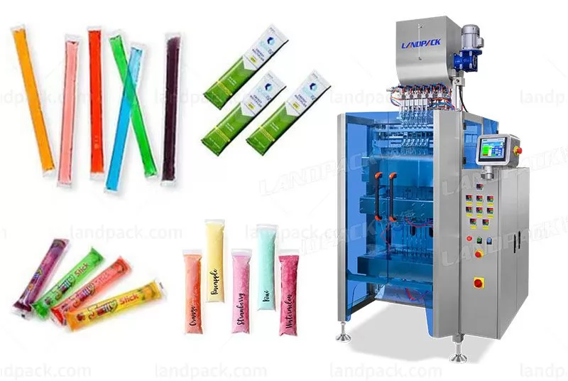 Automatic Multi Lane Ice Lolly Sachet Packaging Machine