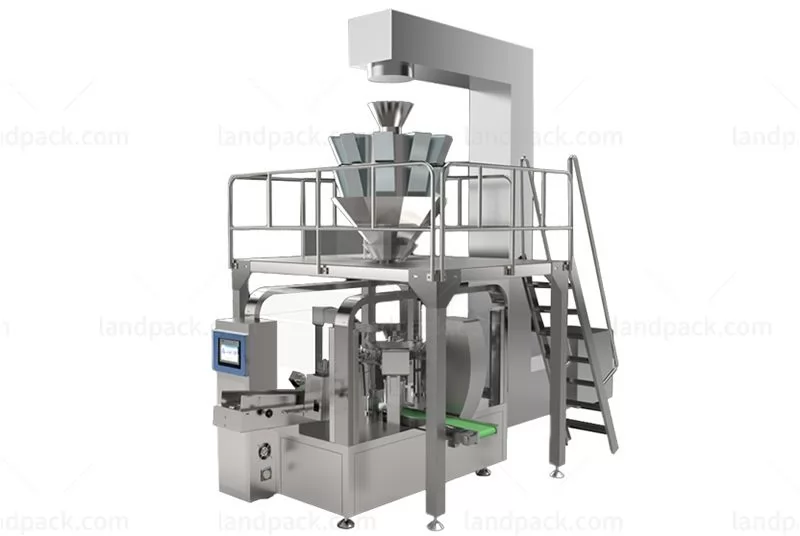 automatic spout pouch filling machine