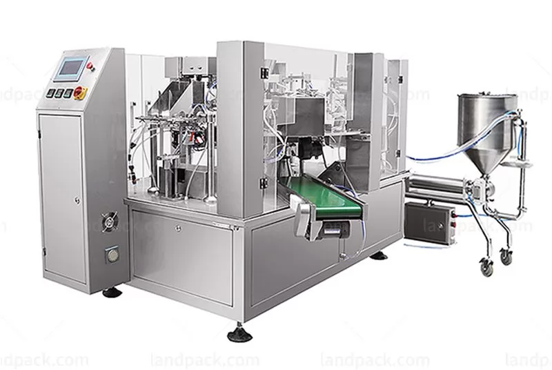 Automatic Liquid Premade Pouch Filling And Packing Machine