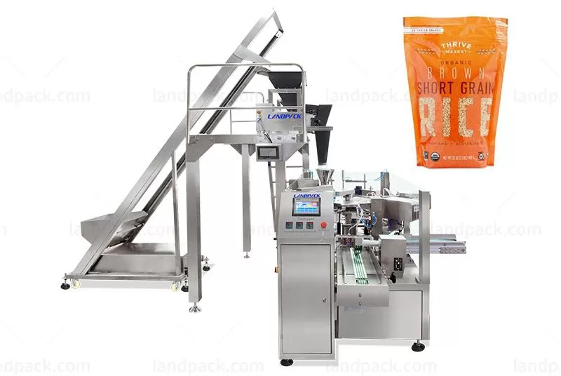 Zipper Pouch Mixture Granule Doypack Packing Machine