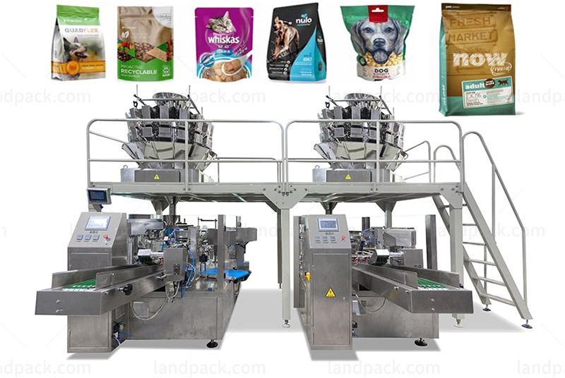 High Speed Granules Stand Up Food Pouch Packaging Machine