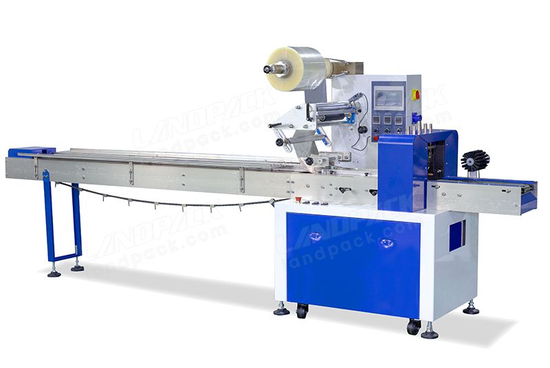 Automatic Flow Packing Machine With Three Servos