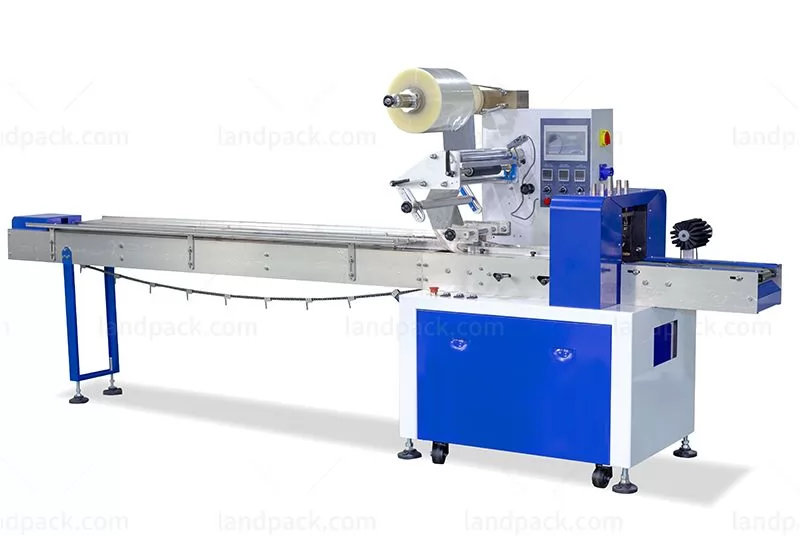 Automatic Flow Wrapping Machine With Three Servos