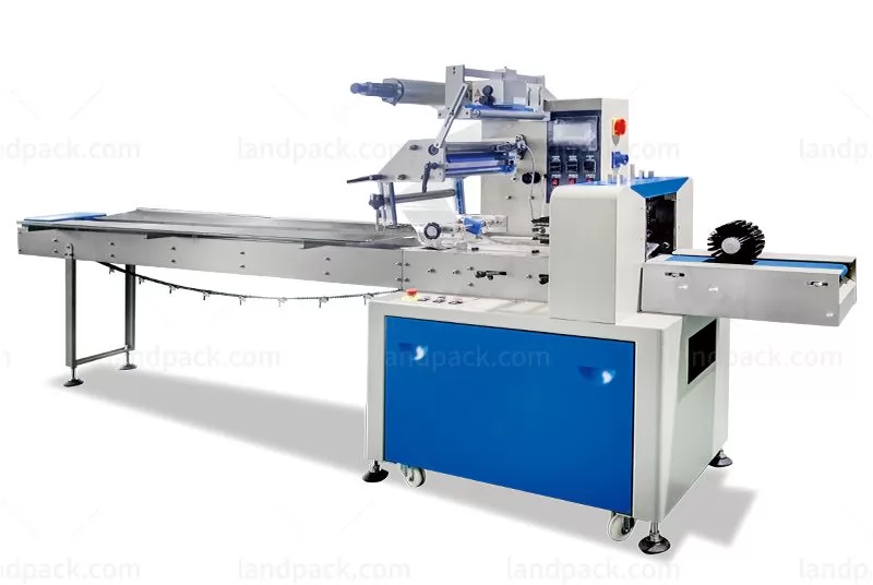 Horizontal Flow Wrap Machine Double Frequency Control