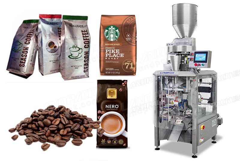 High Speed Coffee Beans Vertical Form Fill Seal Machine