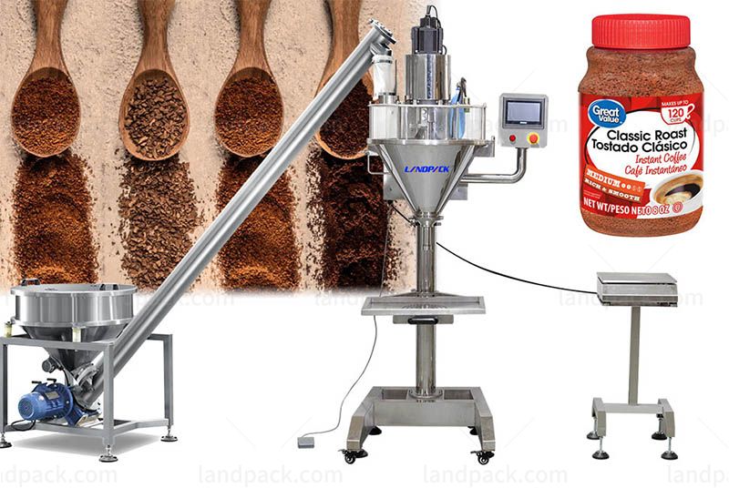 Semi Automatic Coffee Powder Packing Filling Machine