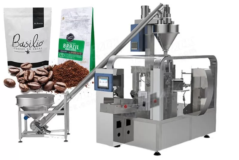 Automatic Coffee Powder Doypack Packaging Machine