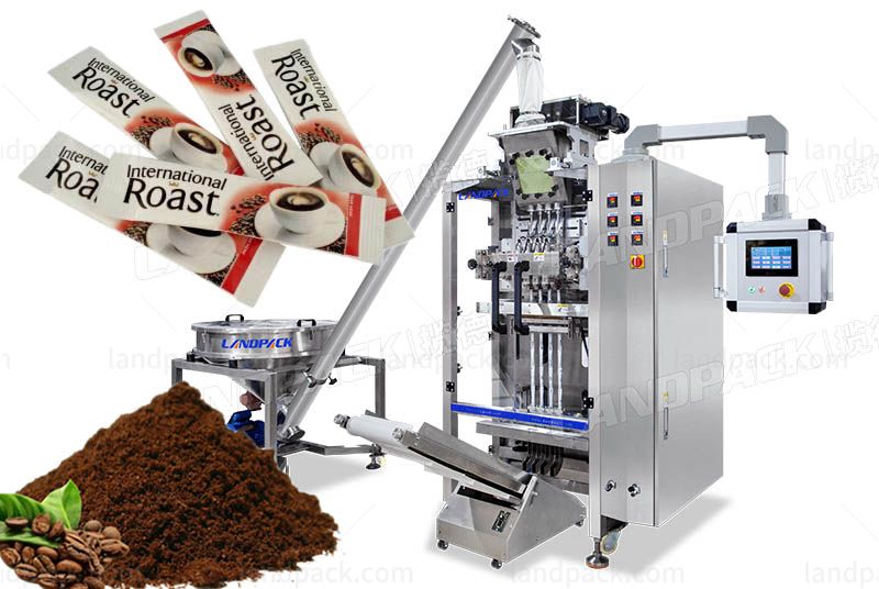 Automatic Coffee Powder Multilane Sachet Packing Machine