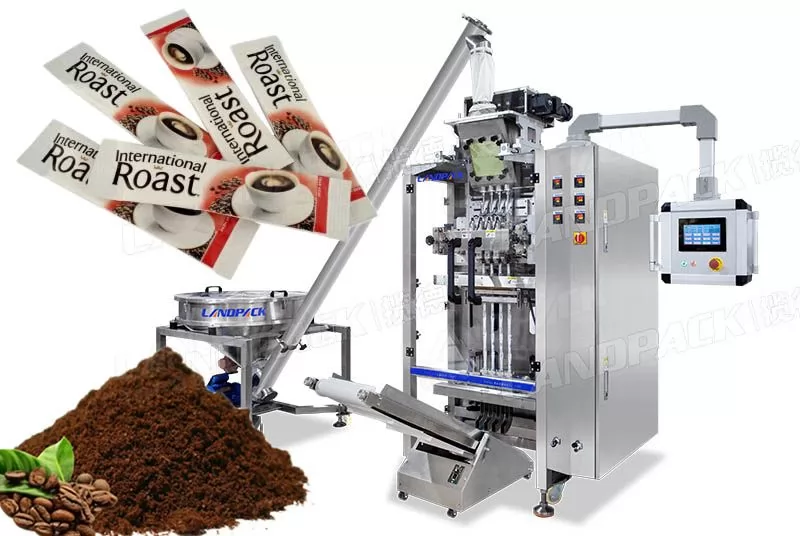 Automatic Coffee Powder Multilane Sachet Packing Machine