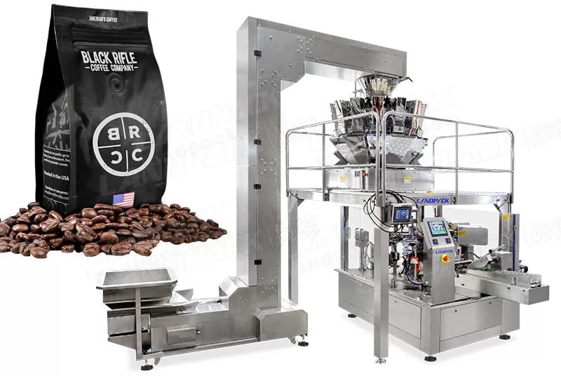 Automatic Premade Bag Coffee Beans Doypack Machine