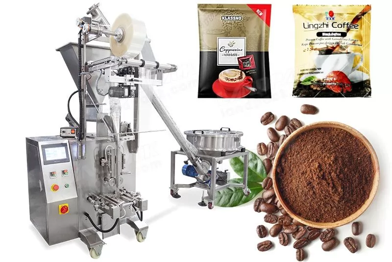 Automatic 3 Side Sealing Coffee Powder Packing Machine
