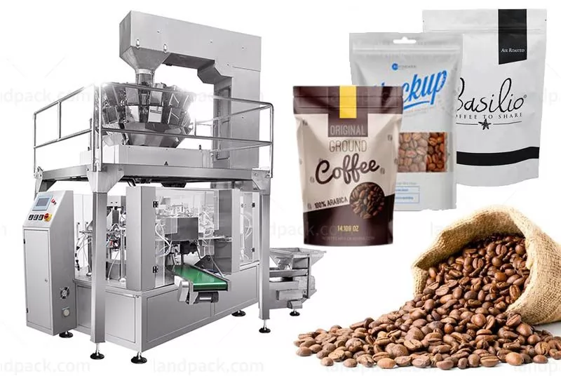 Stand up Pouch Coffee Beans Doypack Packaging Machine