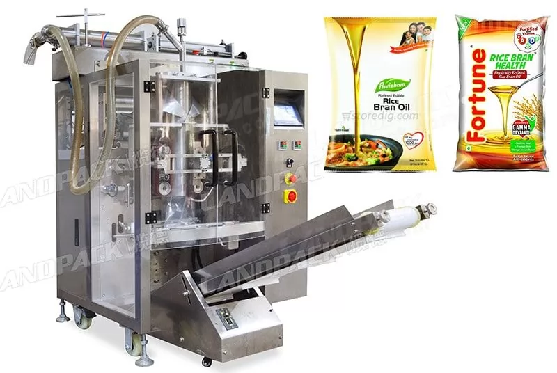 Automatic Small Bag Plastic Pouch Liquid oil packing machine