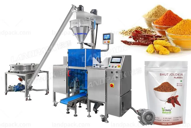 Powder Mini Doypack Filling Machine For Premade Pouch