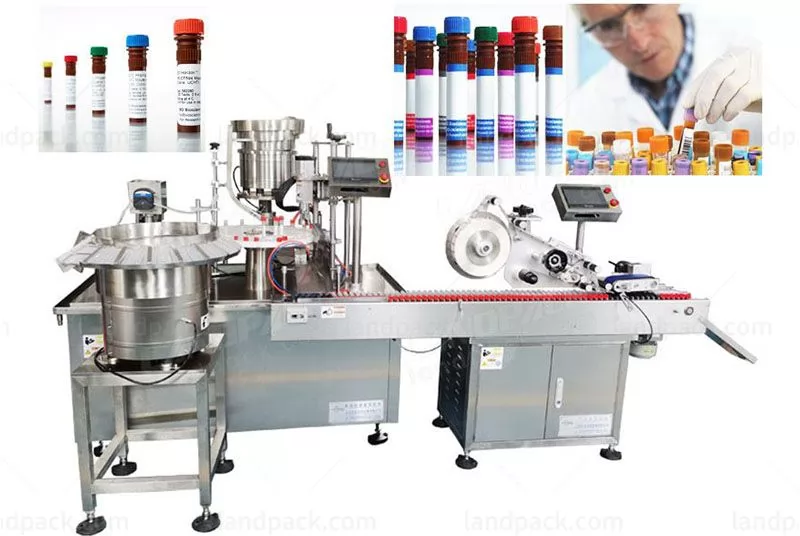 Automatic IVD Reagents Liquid Filling And Capping Machine LD - LHT002