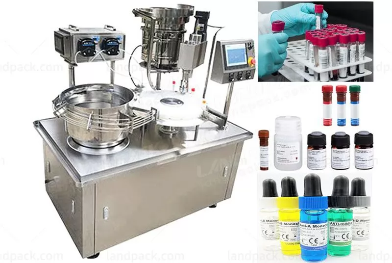 Nucleic Acid Detection Reagent Tube Quantitative Filling Capping Machine