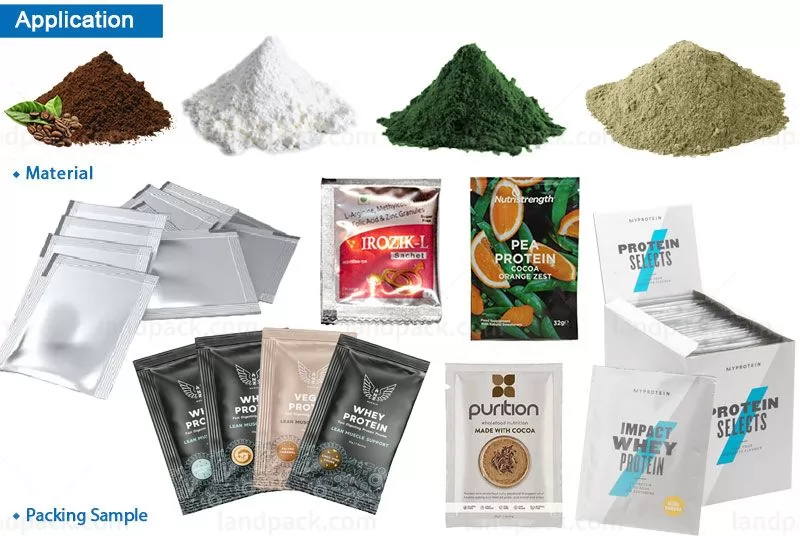 protein powder stick pack packaging machine