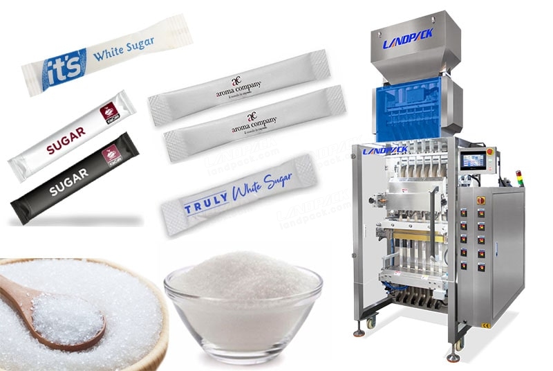 Automatic 6 Lane Sugar/ Salt/ Stick Bags Filling And Packing Machine