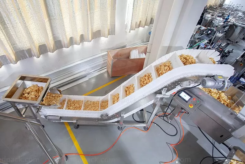 low cost chips packing machine