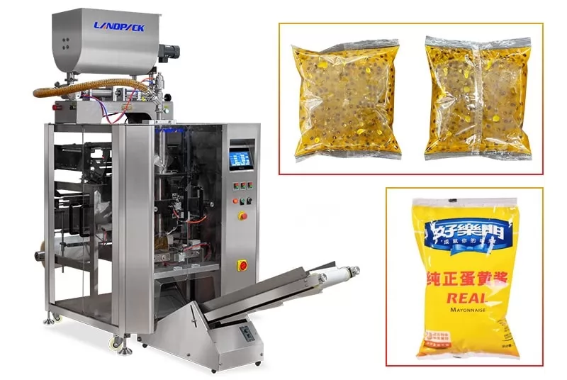 Automatic Liquid Vertical Pouch Form Fill And Seal Machine