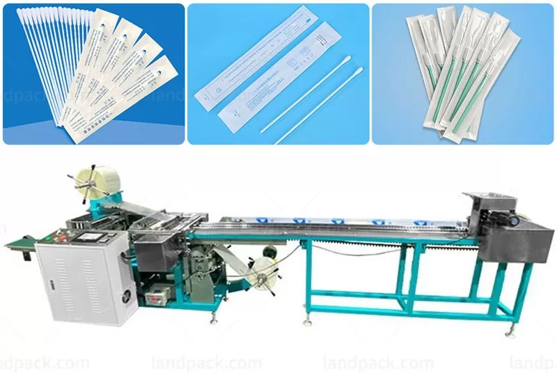 Automatic Medical Swab Packing Machine Speed Adjustable LD-327