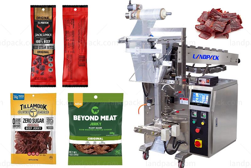 Semi-Automatic Packing Machine With Chain-type Batchers for Beef Jerky