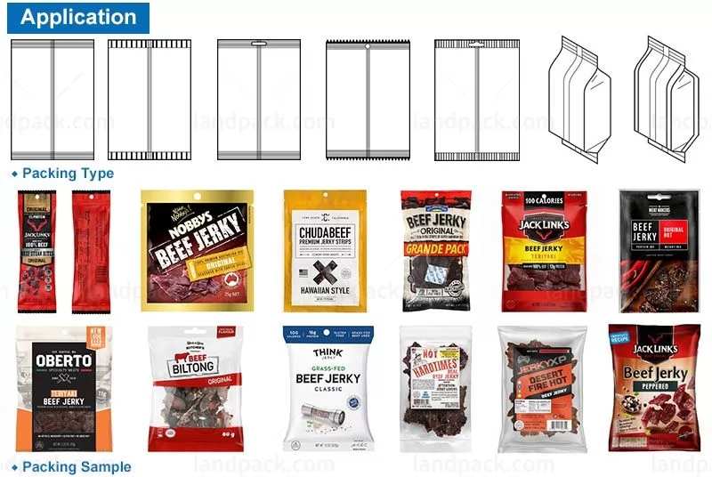 beef jerky packaging machine 