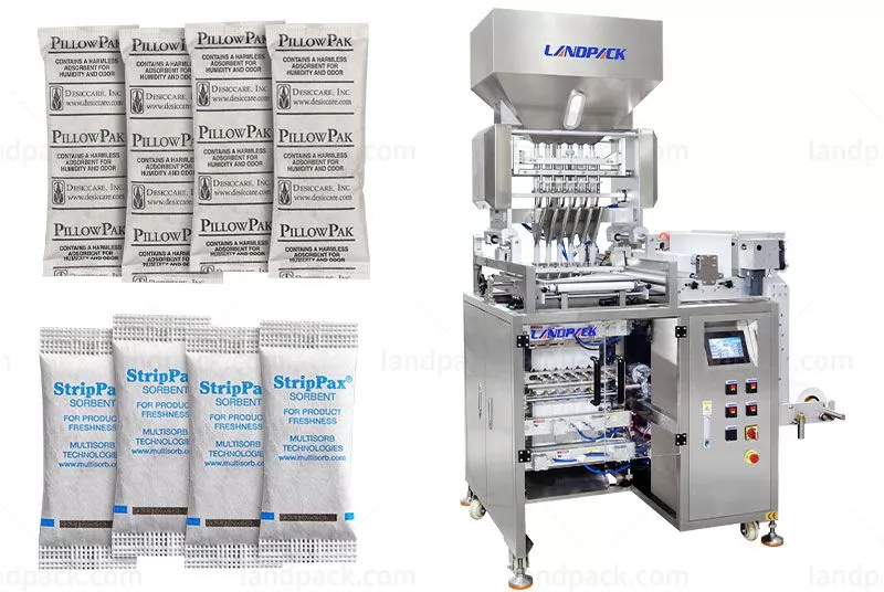 Automatic 6 Lane Silica gel/ Desiccant Stick Packaging Machine