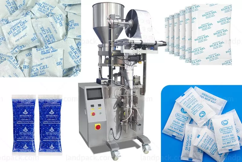 Automatic Silica Gel 3 Sides Sealing Sachet Packing Machine