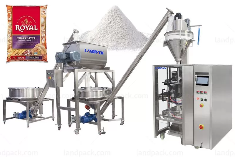 Automatic 1-15kg Mixed Powder Sachet Pouch VFFS Vertical Packing Machine