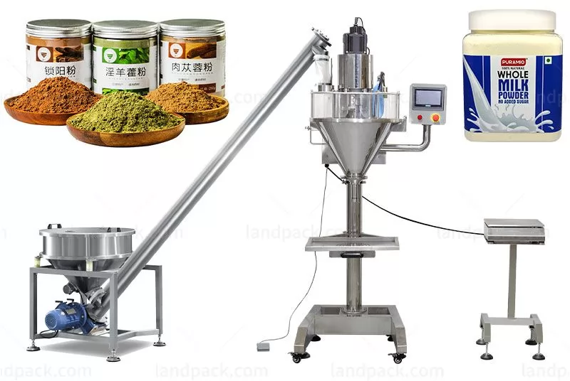 Semi Automatic Milk Powder Filling Packing Machine