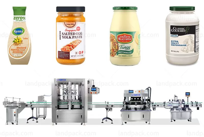 mayonnaise filling machine