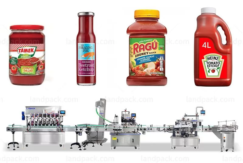 ketchup filling machine