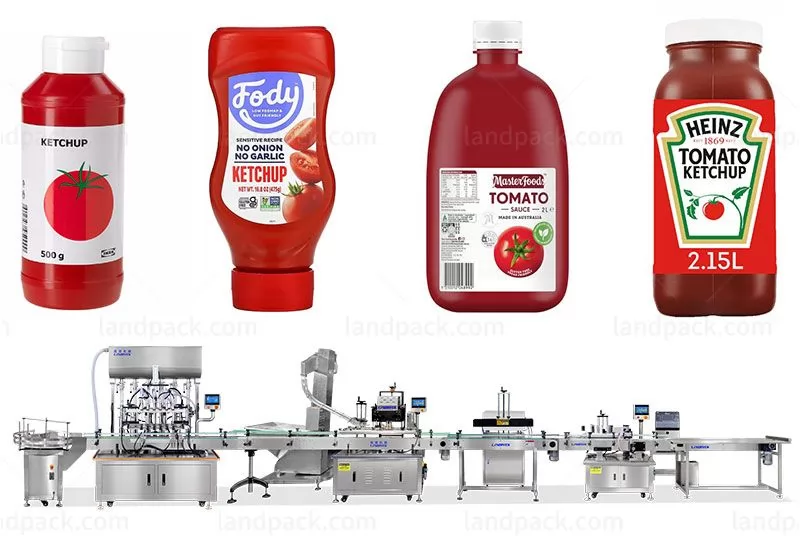 tomato ketchup filling machine