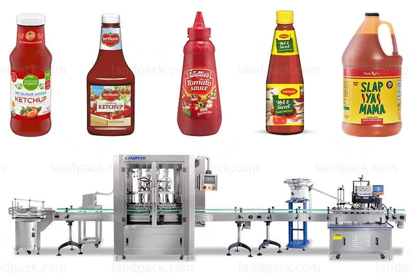 tomato ketchup filling machine