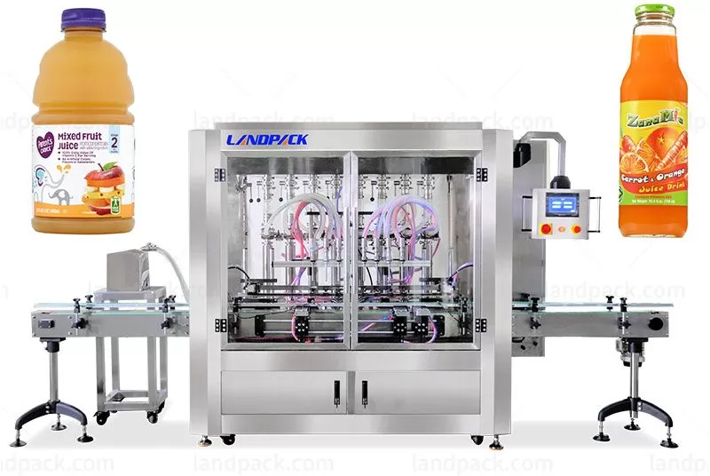 Automatic Piston Pump Juice Filling Machine