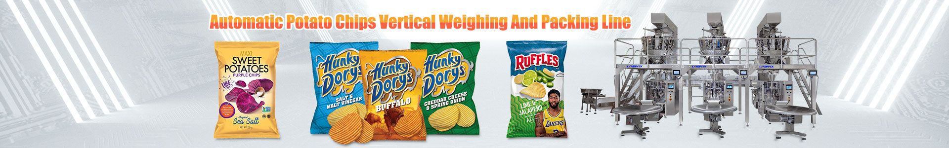 potato chip packaging machine