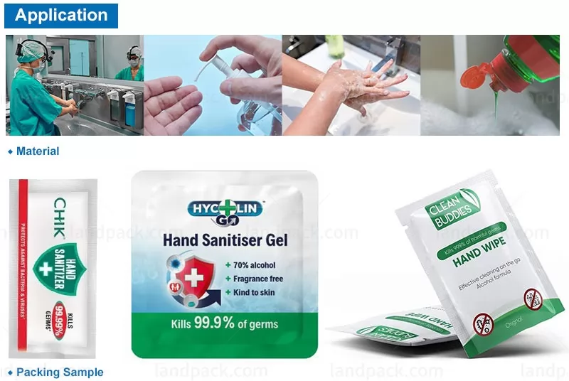 hand sanitizer packaging machine