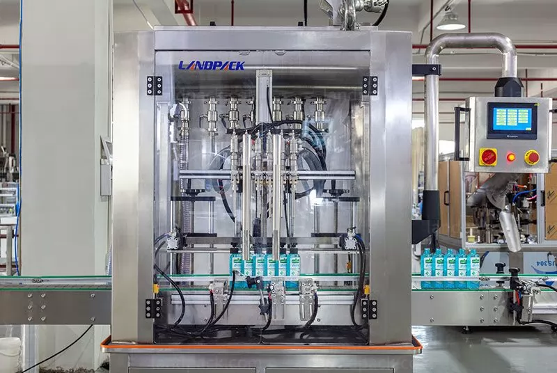 hand sanitizer bottling machine