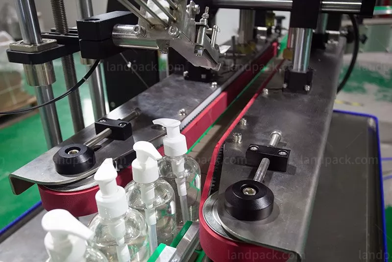 automatic sanitizer filling machine