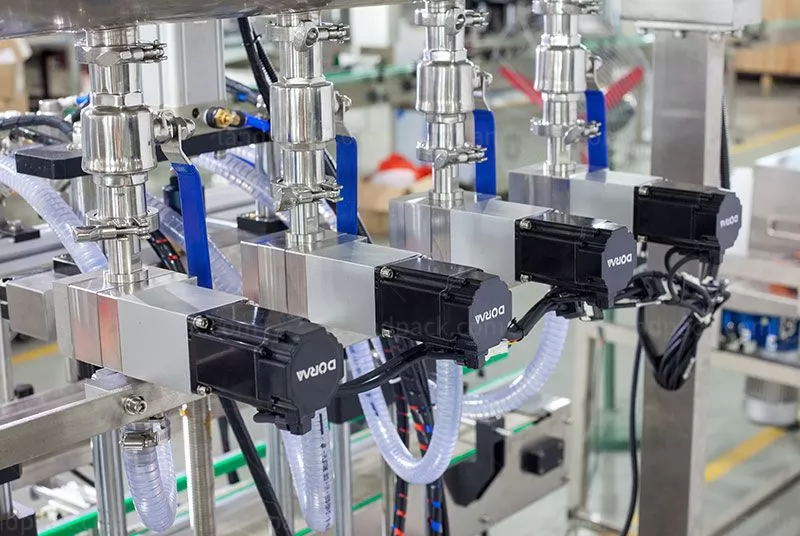 hand sanitizer filling line