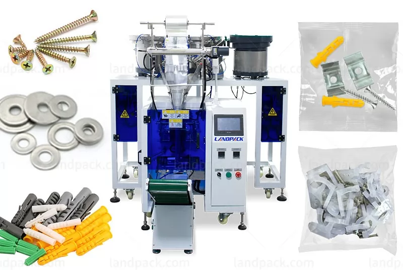Automatic Screw Fastener Hardware Fittings Counting and Packing Machine