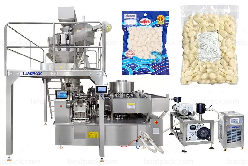 rotary vacuum packaging machine